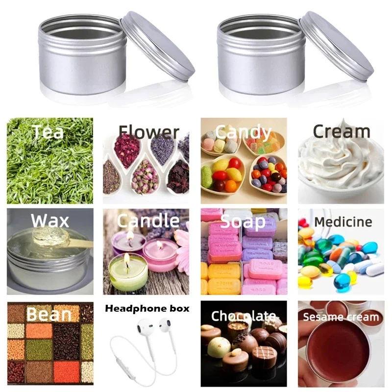 120 ml 6/12/18/24/48 Stücke Al – Tin Container Lid Bewertung und Preis