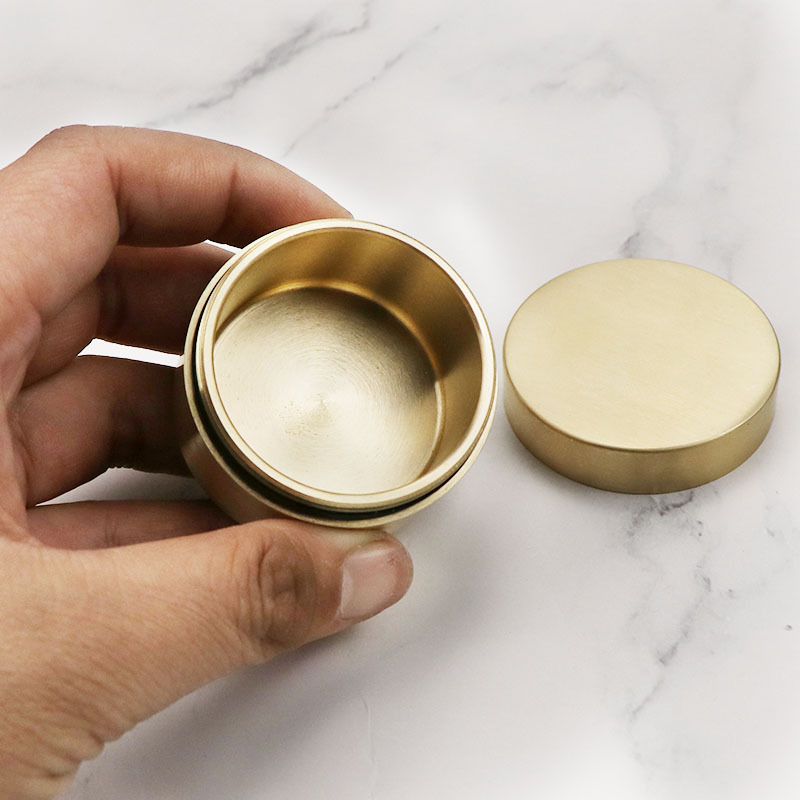Messing Medizin Box Pille Schm – Tin Container Lid Bewertung und Preis