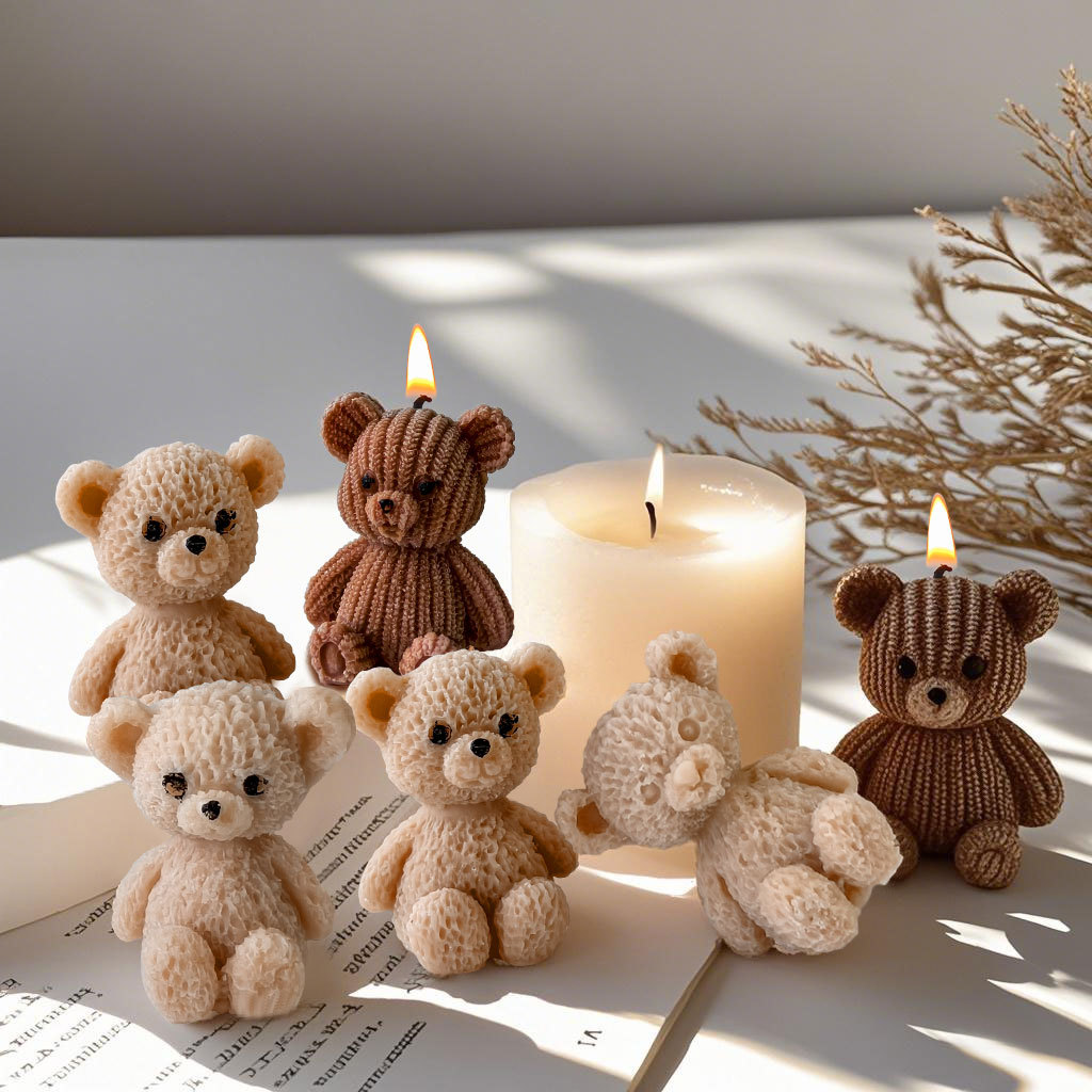 Süße Mini Bär Kerze Silikonfor – Candle Making For Beginners Bewertung und Preis