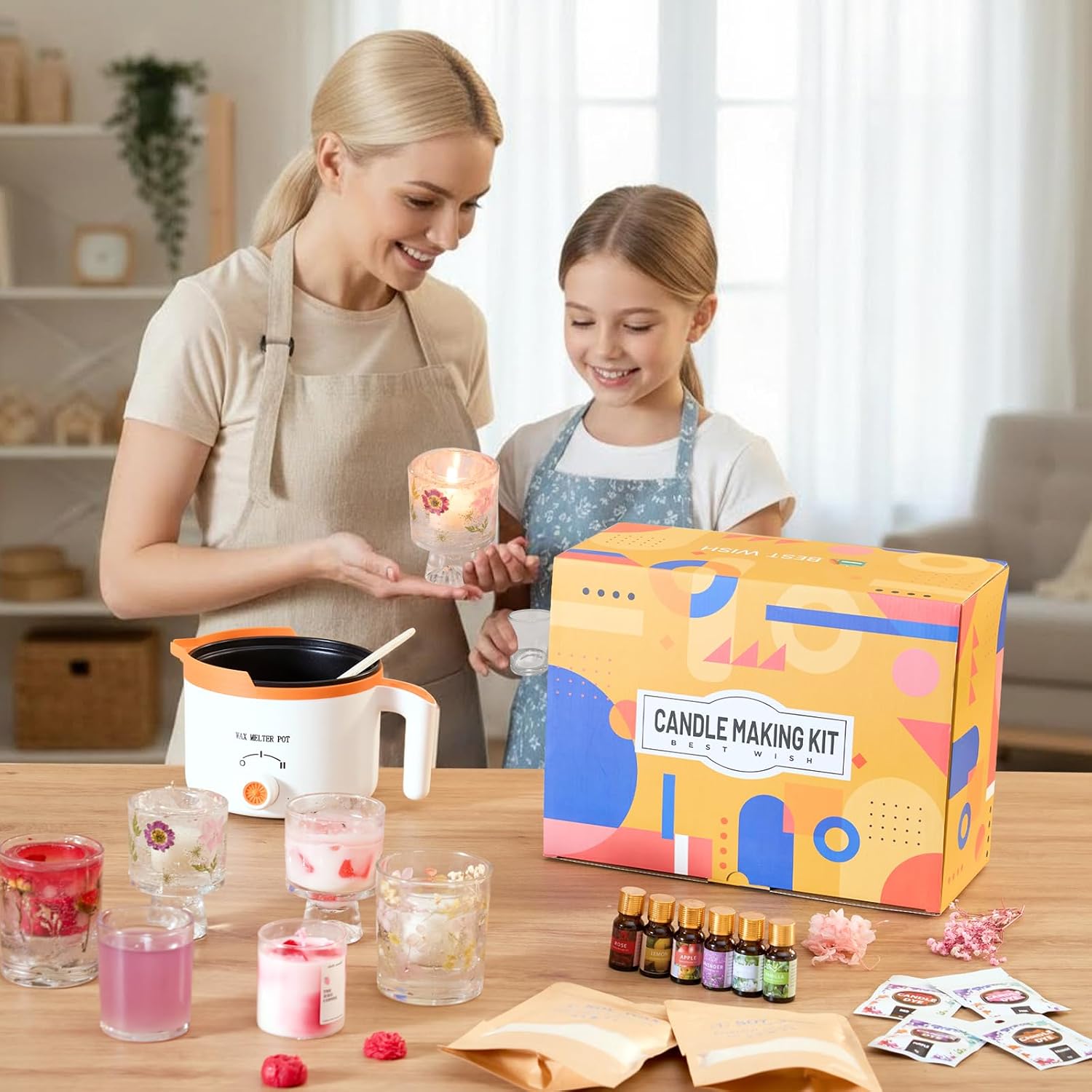 2-in-1 Soja- & Gelwachs DIY Ke – Candle Making For Beginners Bewertung und Preis