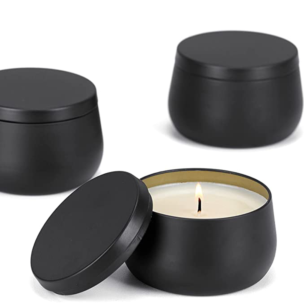 12 Stück 8 Unzen Weiß Schwarz  – Tin Container Lid Bewertung und Preis